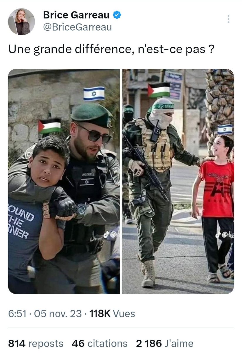 Juliette_AndYou's tweet photo. MERCI de m'aider à faire suspendre ce compte 👉@BriceGarreau.
Une pseudo journaliste, #EnCarton, ça c'est certain.
Mais surtout une militante pro-Hamas faisant tweet après tweet l'apologie du terrorisme.
Signalement #Pharos
Extrait 👇 https://t.co/0tfWuhcGj6