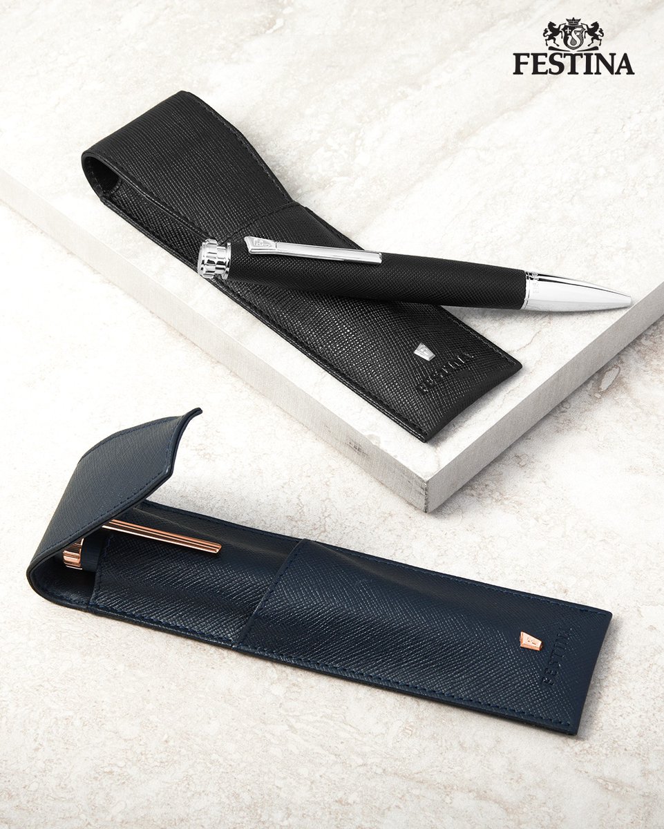 PLASTORIA's tweet photo. Crafted in a fine saffiano textured leather and adorned with our iconic "F" plate, the Chronobike pen pouch is the perfect companion to our writing pieces.⁠
⁠ https://t.co/HlUPQiHyVe