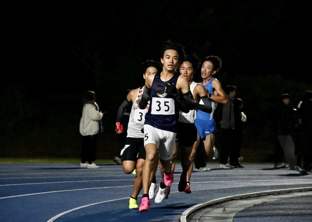 ainwineland's tweet photo. 日体大記録会　10000m9組

守屋くん（関西学院大学） https://t.co/9STLwkBYO4