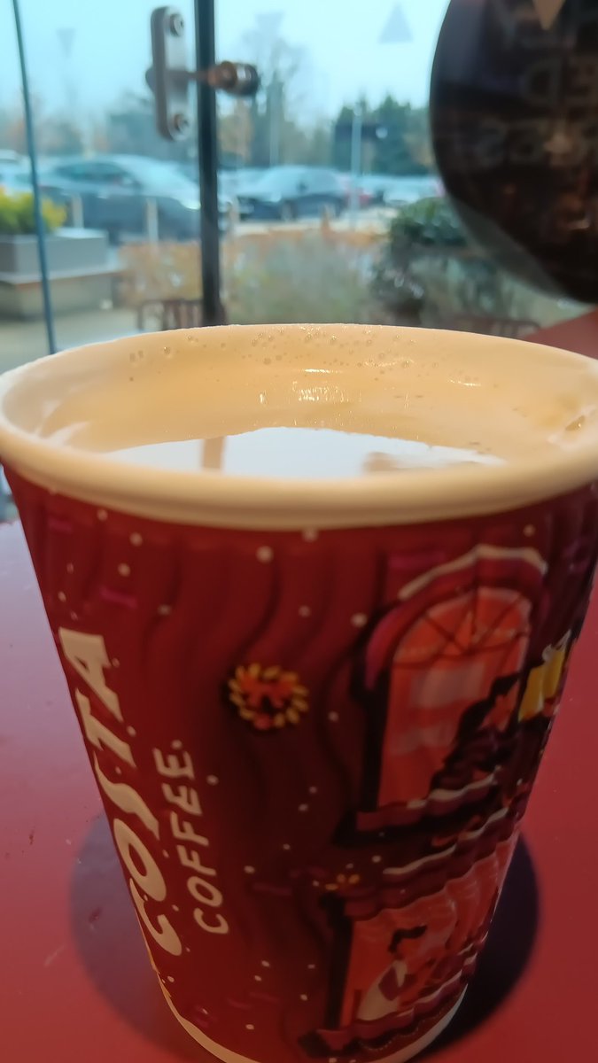 Kinsella1Kelly's tweet photo. @CostaCoffee when sometimes all I need is the first sip! https://t.co/aRLcjexulF