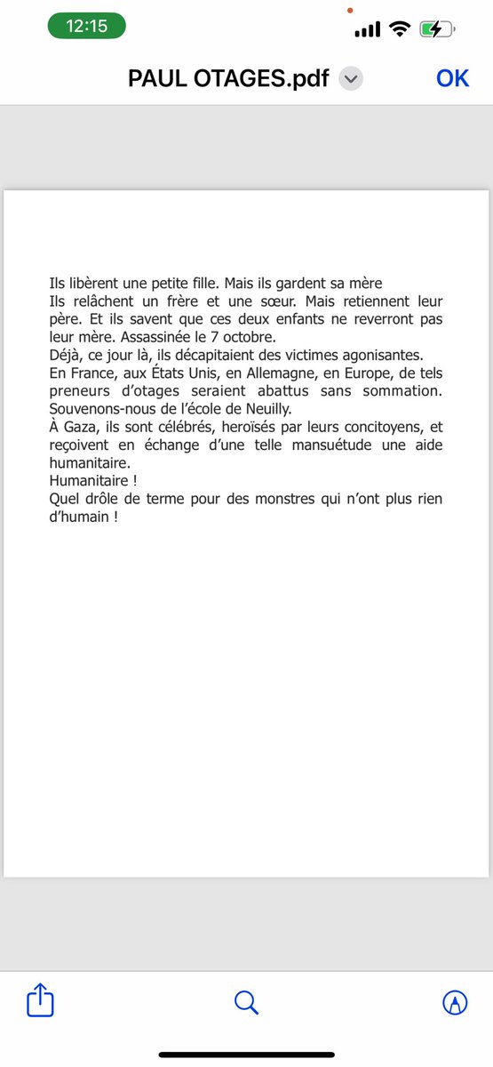 Humains vraiment ?
#Hamas