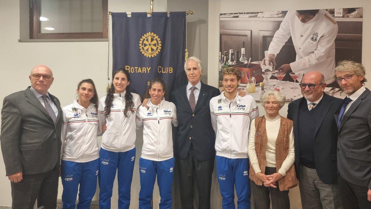 Ad Asti, per i saluti alla sessione dell'Accademia Olimpica guidata da Mauro Checcoli, e al Rotary, con le premiazioni di Elena Micheli, Alice Sotero, Alessandra Frezza e Giorgio Malan, eccellenze iridate e continentali della <a href="/Federpentathlon/">FIPM</a> presieduta da Fabrizio Bittner