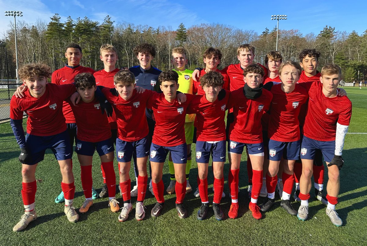 𝐓𝐎𝐏 𝐎𝐅 𝐓𝐇𝐄 𝐏𝐈𝐋𝐄

Our 2007 Boys returned to the club from their High School seasons to top their bracket at this weekends <a href="/NEFC_US/">NEFC</a> Thanksgiving Showcase. 

#SSCPride