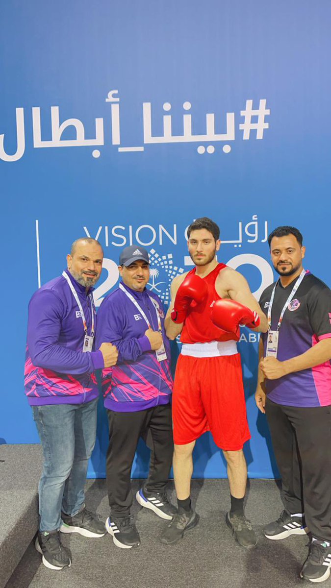 🥊| تأهـل ملاكـم الـوردي محمـد اكـرم الامعري إلى دور الـ (4) في منافسات وزن (75) كجم بـ #دورة_الألعاب_السعودية " 🇸🇦  

#نادي_الهدى | #جزيرة_تاروت