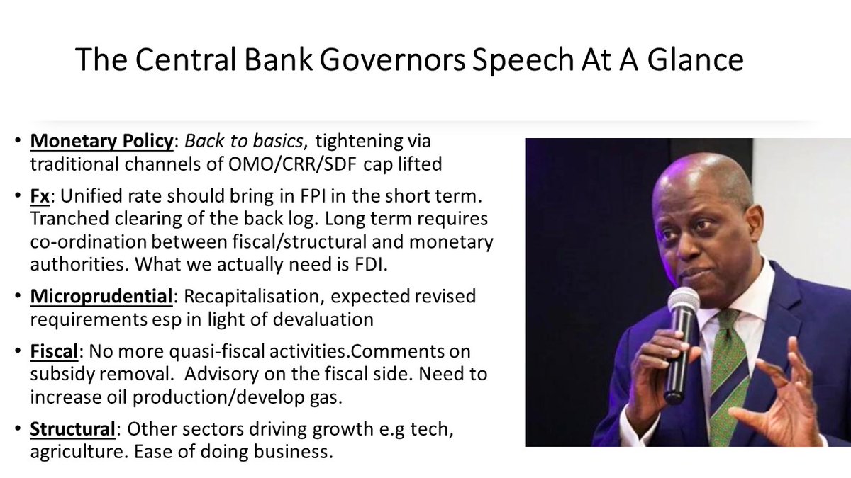NaijaFlyingDr's tweet photo. A thread of references and materials for my twitter spaces session analysing the CBN governors speech at the CIBN Dinner. https://t.co/j9QmVq3VV3