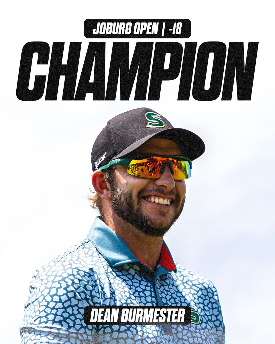 Dean Burmester wins the Joburg Open 🏆

#LIVGolf