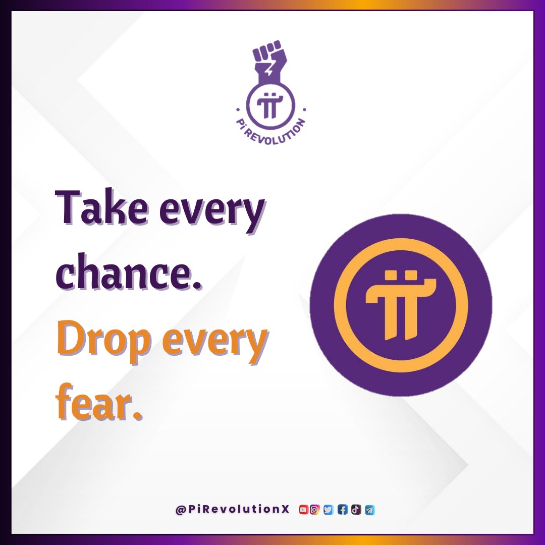 ✨Seize the moment, Pioneers! 🚀 Embrace the Pi Network journey fearlessly. 💪 Let every opportunity be a stepping stone to your crypto dreams. 🌐💰 Break free from doubts, claim your Pi, and forge ahead into the limitless possibilities of the future! 🌈✨ #PiNetwork
