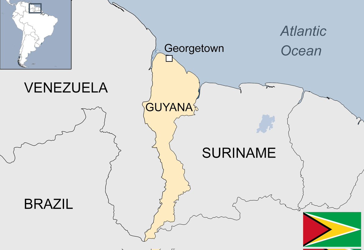 Esta es la verdad que quieren ocultar al mundo.  Queridos amigos, ayúdenme a publicar este mapa en todas partes. ¡No se debe permitir que Guyana robe territorio a Surinam y Venezuela!  Ayúdame a compartir la verdad, ¡¡VAMOS!!