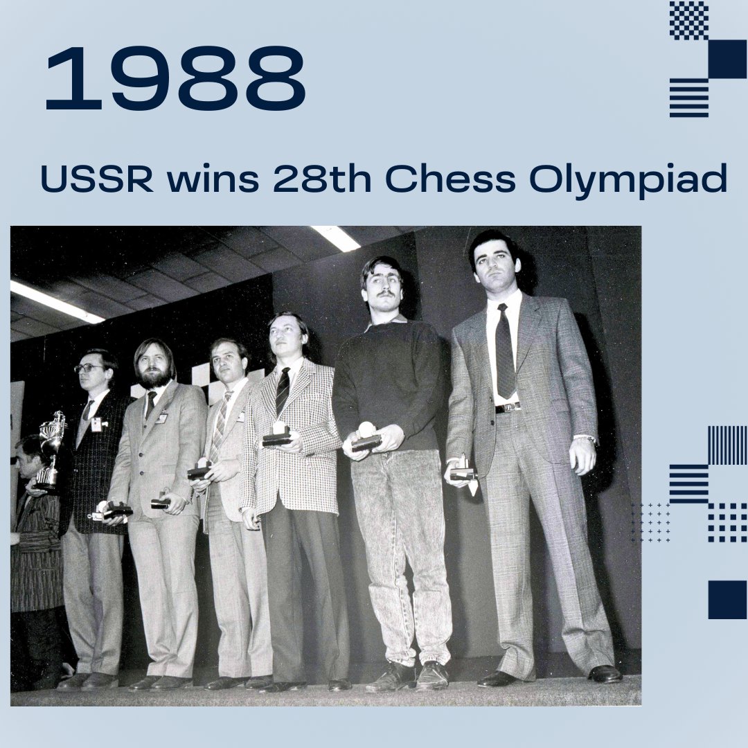 International Chess Federation on X: In June 1996, a world