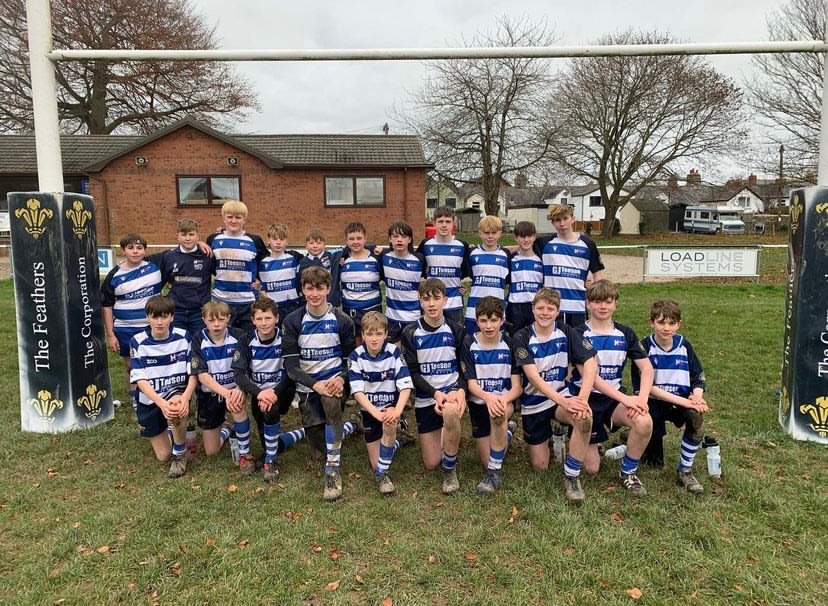 Dry weather meant a full morning of minis and juniors fixtures
Special mentions to our U10 who played away at both Colwyn Bay and Rhos with two full teams 
Great effort parents and children
Also to our U14’s who progressed to the semi finals of the RGC cup beating Llandudno 46-22