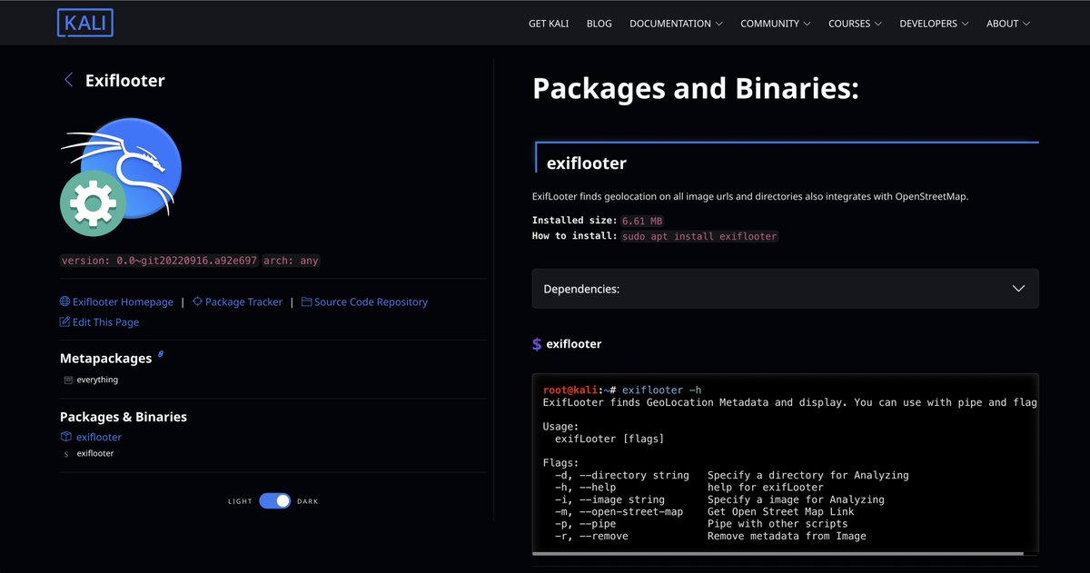 aydinnyunuss's tweet photo. 🚀 Exciting News! ExifLooter, now available on Kali Linux, revolutionizes image geolocation 🌍

🔗 Learn More: https://t.co/5rREYe9J4E

Github: https://t.co/nPrJ1H9IGz

#OSINT #cybersecurity #bugbounty #bugbountytips #bugbountytip https://t.co/yvyOMz5dU7