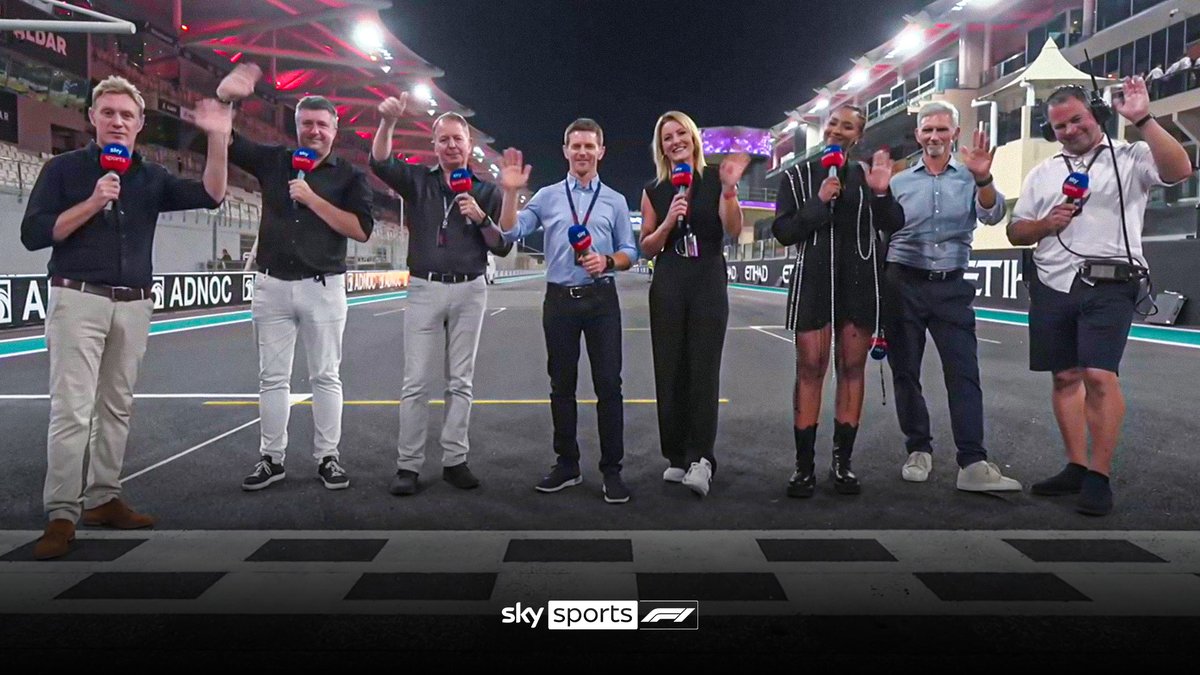 SkySportsF1's tweet photo. A massive thank you from the Sky F1 Team for joining us this season 👋❤

Just 97 days til we're back in Bahrain! 📅 https://t.co/Jh1FhUcIRt