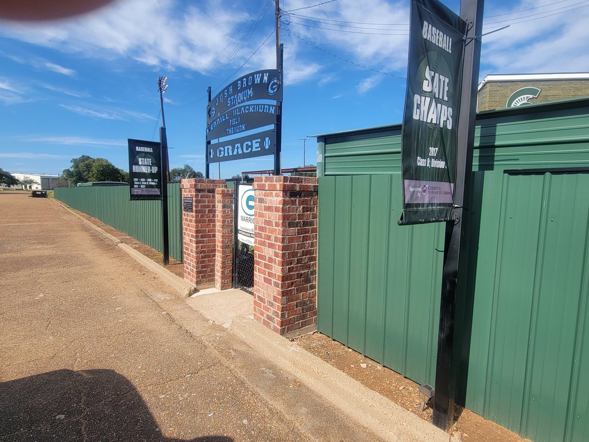 Turf mound complete and new outside stadium fence complete. Getting ready for 2024.