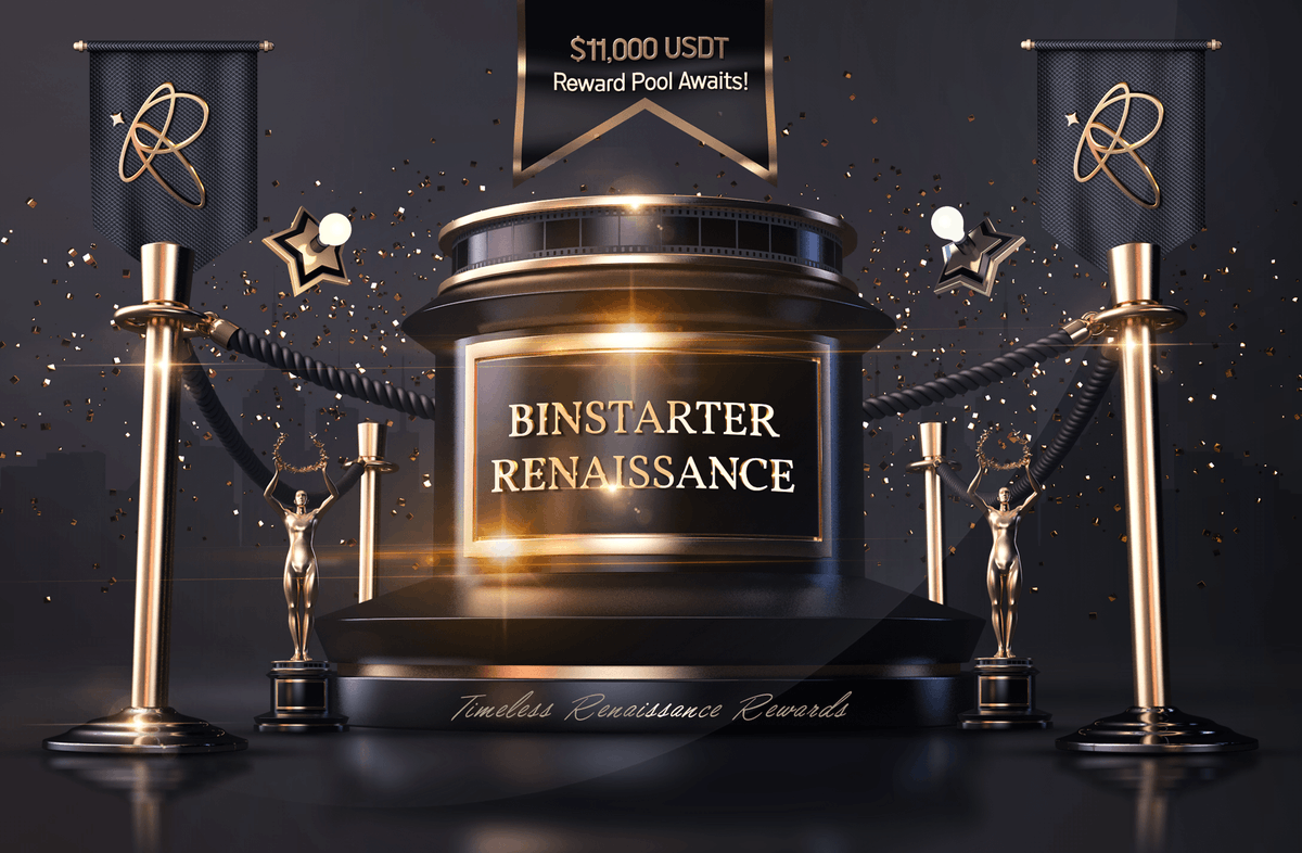 🚀 Launching the BinStarter Renaissance! 🎉 Be a part of our transformative era &amp; win!

🌟 $11,000 USDT Prize Pool 🌟
🥇 191 Winners
🔥 Earn points on Gleam for a chance to win!
💰 Rewards up to $1000 USDT!

🔗 Join the Renaissance!
gleam.io/WnJoa/timeless…

#BinStarterRenaissance