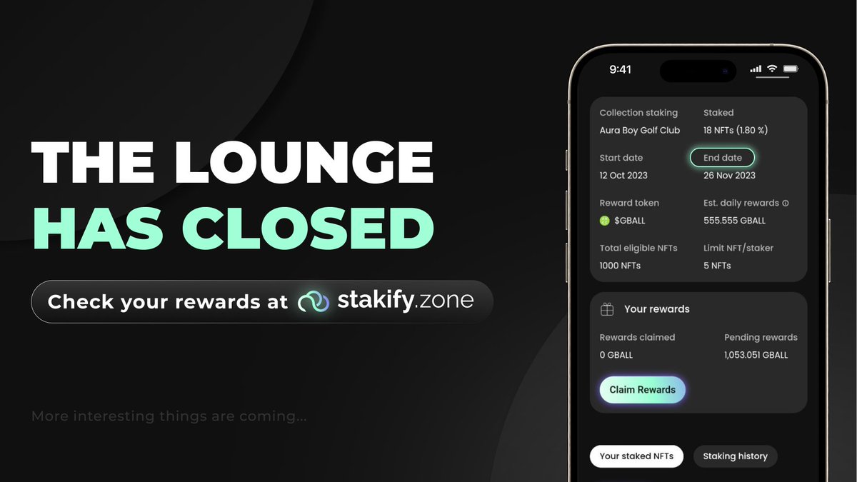 ABGC_NFT's tweet photo. Click Click!! Don't forget The Lounge is over. Remember to claim your rewards on the https://t.co/VS13uVTwbJ website

Show us the $GBALL you received 😎 https://t.co/oOouVaqM4o