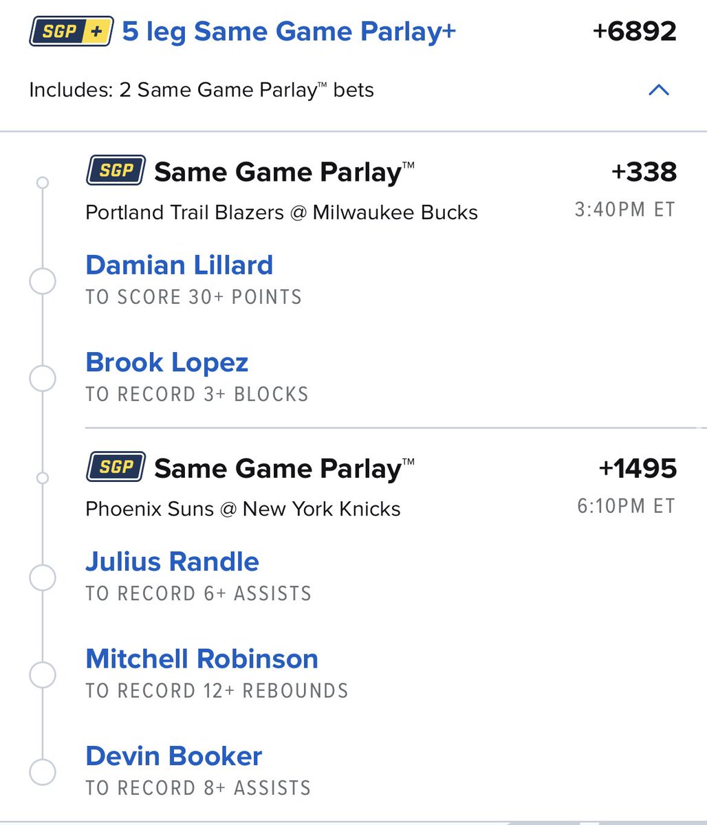 NBA Lotto 🤞🏾🍀🙏🏾 #GamblingX #Gamblingtwitter 

The Parlayers Club ✅