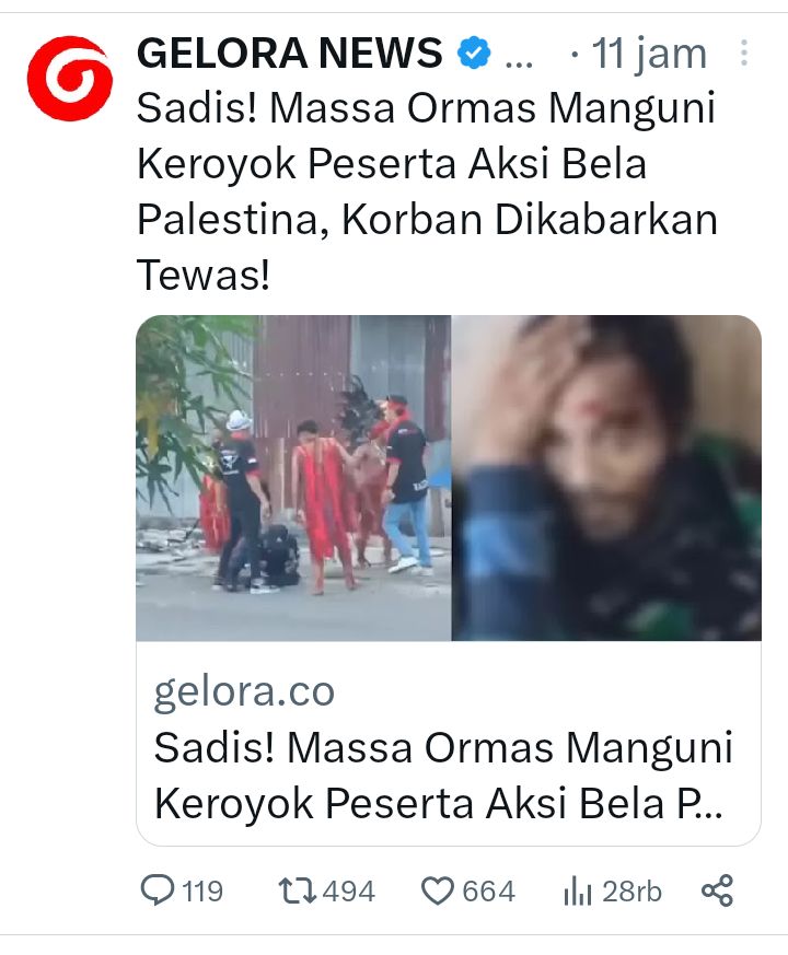 jum4711's tweet photo. @NarasiNewsroom Masukkan kejadi ini mbak theresia, jangan tdk fair. https://t.co/gfAv3AOEIl