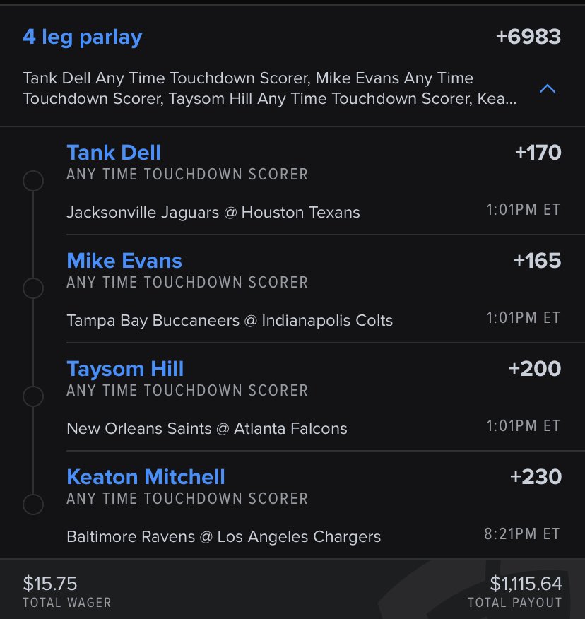DawginItBets's tweet photo. Anytime TD Parlay🤑🤑 https://t.co/WLviHBLUKH