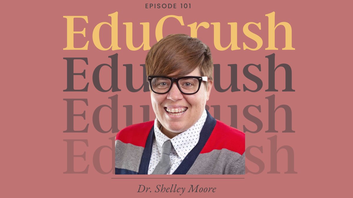 I first met @tweetsomemoore during an innovative ed program that inspired me to become a teacher. In the time between, she's been CHANGING THE GAME in education, making it a space of belonging for ALL students. This conversation was long overdue. ♥️ Listen tomorrow!
