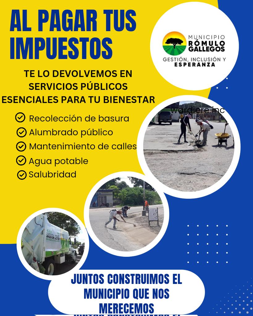 Alcaldía Rómulo Gallegos (@romulogallegos_) on Twitter photo 