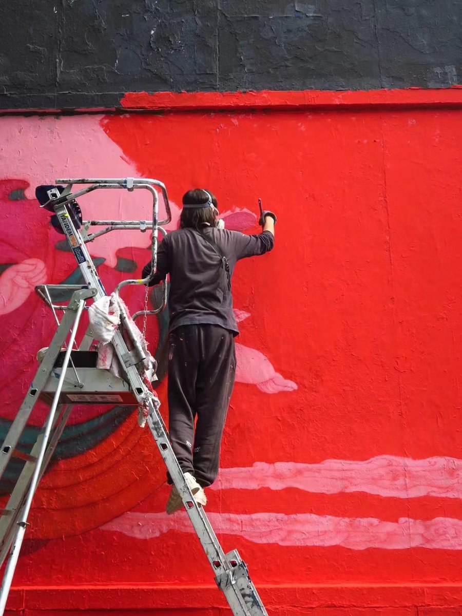 fansack3's tweet photo. 巴黎Le Mur创作中/ In progress for Le Mur Paris.
107 rue Oberkamf, 75011 Paris``````2
2023
#LeMur #fansack #Paris
🔴🅾️⭕️🍎🍅🌶🍓🛑👹🐙 https://t.co/hT7zE8Kmxt