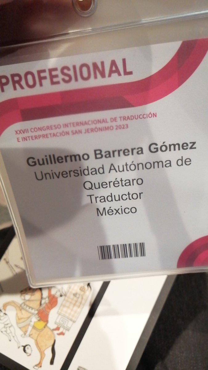 Otro año más en el Congreso. Y listos para otra ponencia. #OMT #SanJeronimo2023 #FIL #traducción #translation