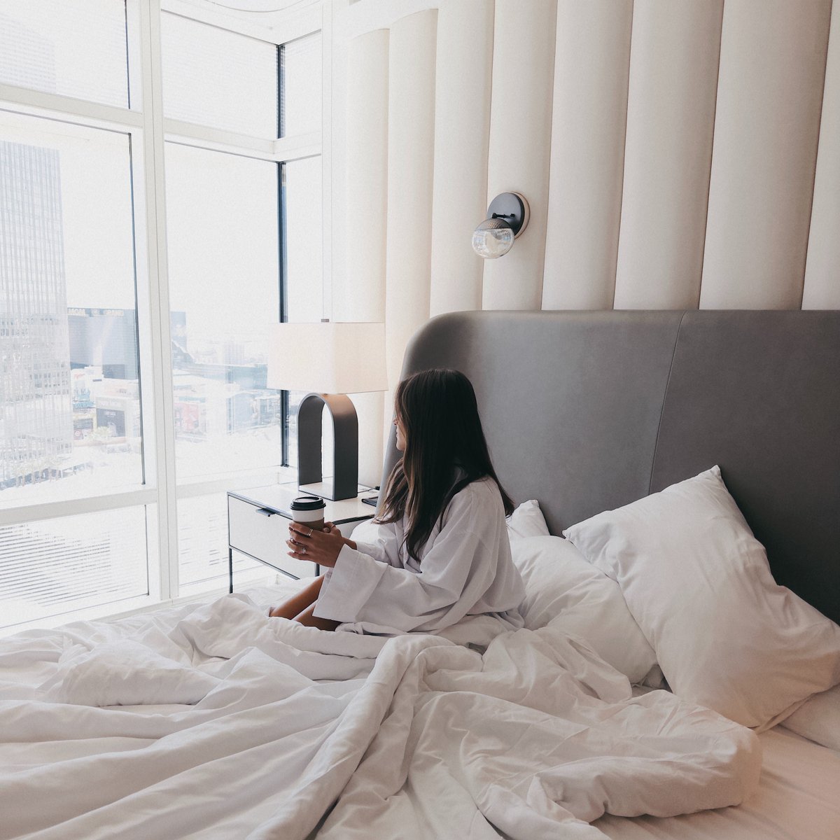 The gift of a luxurious vacation can be enjoyed from the comfort of your own home. Enjoy 15% off scents, bedding and more at Shop Aria: spr.ly/6019uvbOB Photo courtesy of @zackkalter