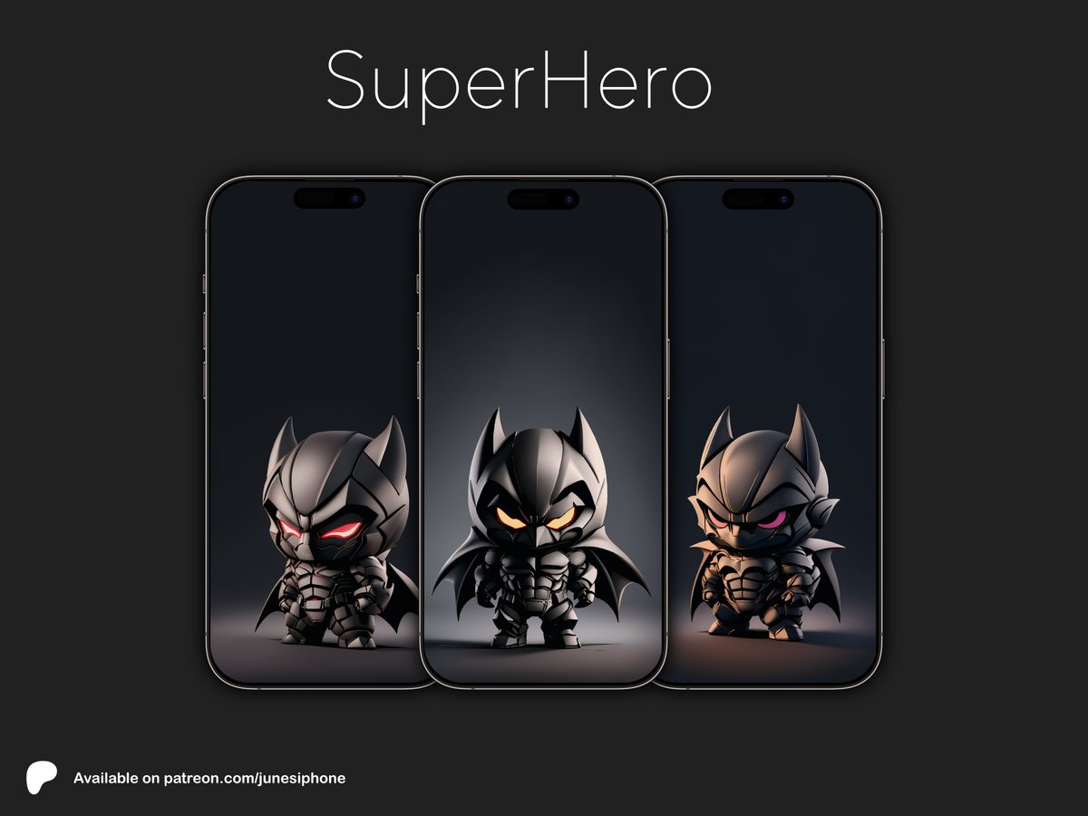 JunesIphone's tweet photo. 5 wallpapers added to the Superhero section.
#wallpaper #aiart #notbatman https://t.co/Y4nqxl8gKY