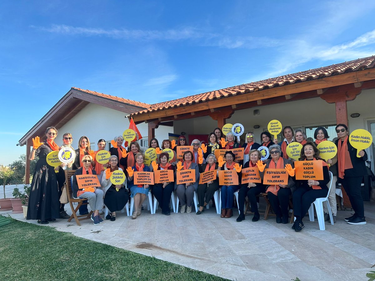 #icelsoroptimist #soroptimistturkey #stopviolence #orangedays                      #soroptimisreurope       #soroptimistinternational 🧡🧡🧡🧡🧡