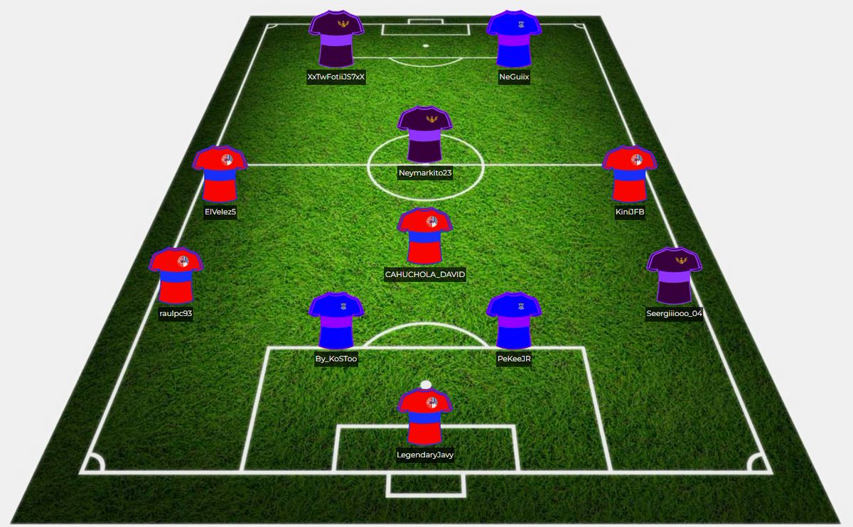 VFSL_Spain's tweet photo. TEMPORADA 1  - PS5 GRUPO A🏆| @VFSL_Spain
 
🗓️11 Ideal de la 2ª Semana de competición.

¡Enhorabuena a todos!

#JoinTheVirtualFootballSuperLeague https://t.co/fuNYwzjwGU