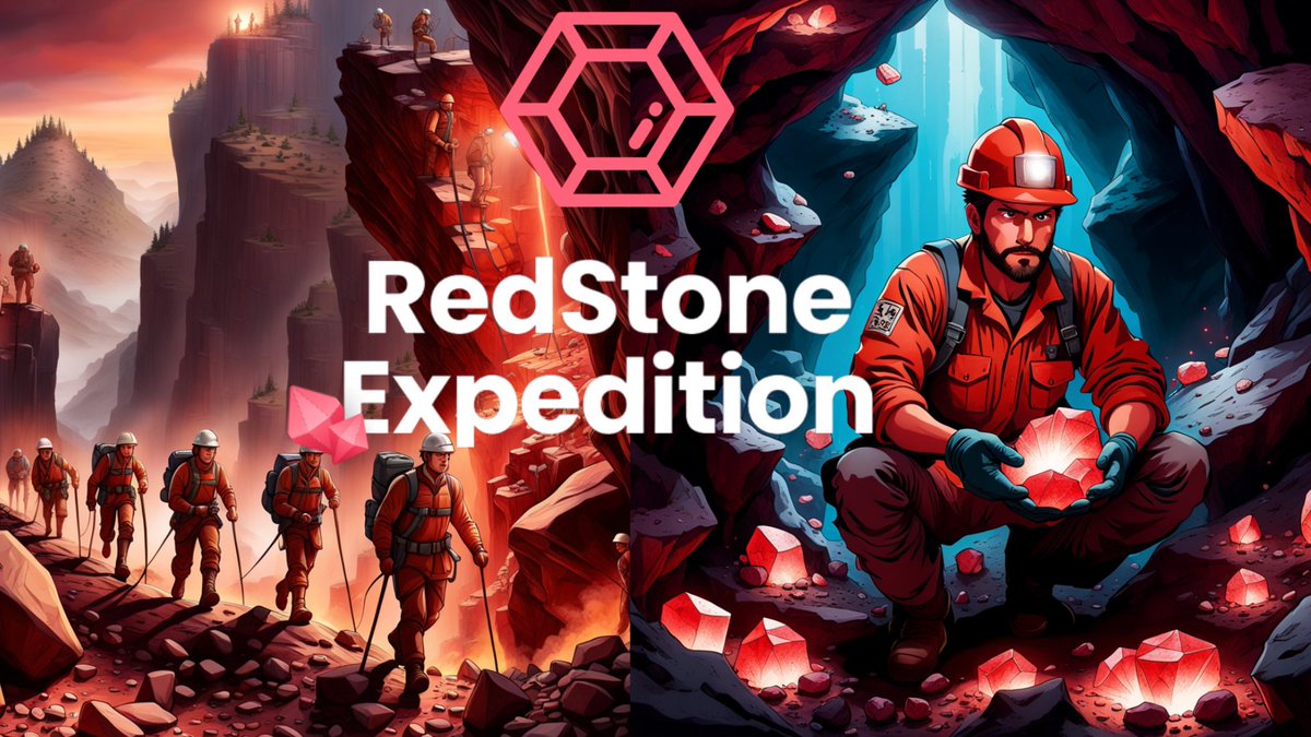 bagbekoff's tweet photo. I invite everyone to take part in an exciting journey with rewards from @redstone_defi♦️ and  partners - #RedStoneExpedition 🚀
Right now you can earn valuable RSG points 🪙🪙🪙
#RedStone #RedStoneGems https://t.co/Dc5DjZG2qt
