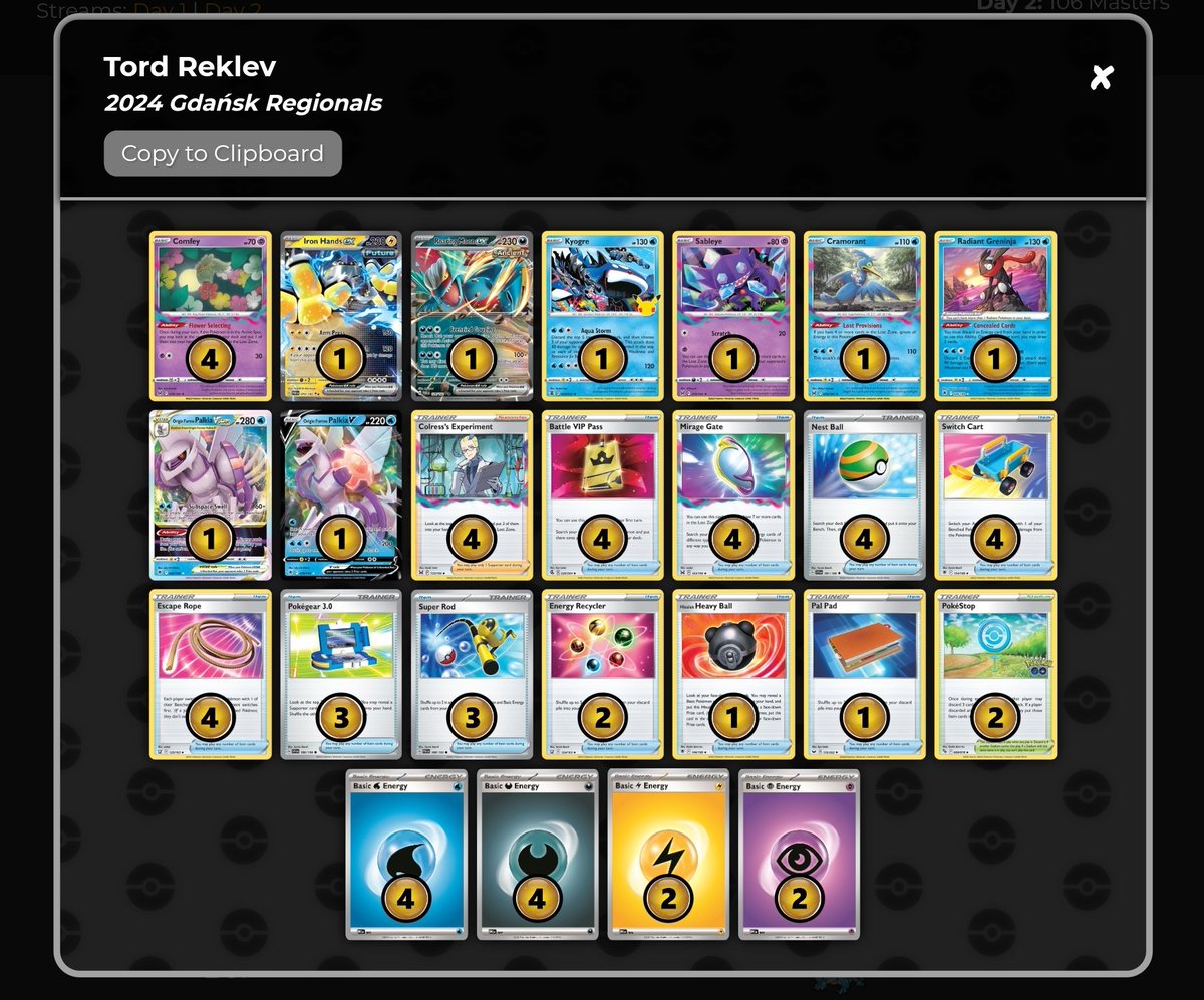 Pokémon TCG on X: Here's a breakdown of the #PokemonTCG decks