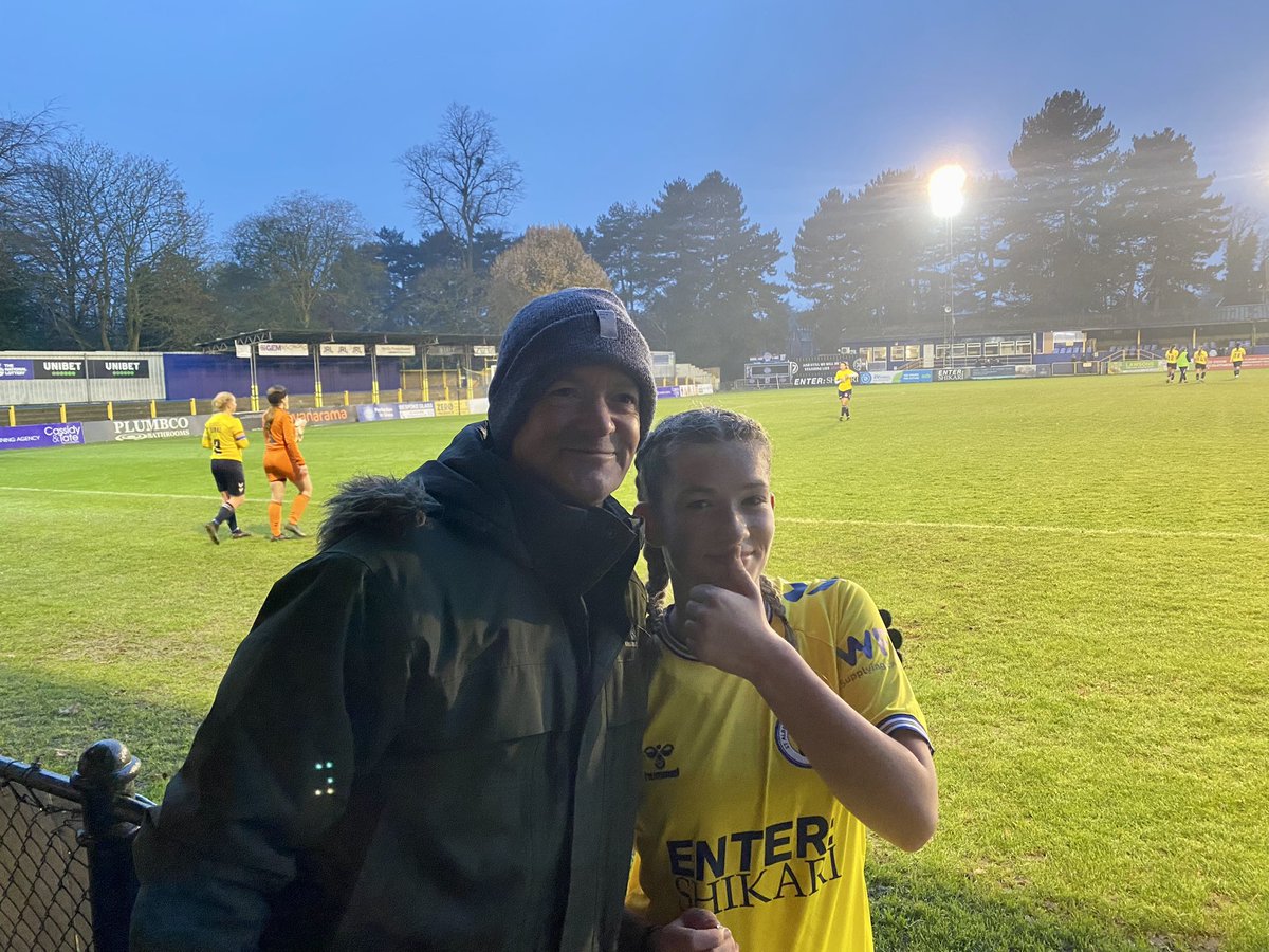 She’s one of our own! Scarlett Robb, she’s one of our own! <a href="/CityYouthFC/">St Albans City Youth</a> 

#CityYouthFamily ⚽️💛💙