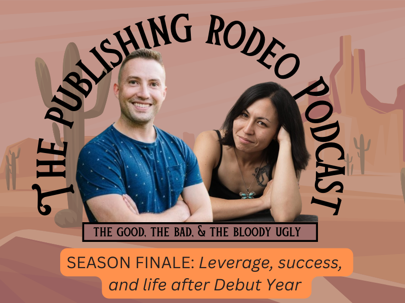 PublishingRodeo's tweet photo. SEASON FINALE! This week, we talk frankly about author leverage, when &amp; how to pitch new books on proposal, the impact of past sales--and why Scott is (probably) walking away from trad fantasy as a result.

https://t.co/DFCztZQe7w https://t.co/Q2WYgHhXfw