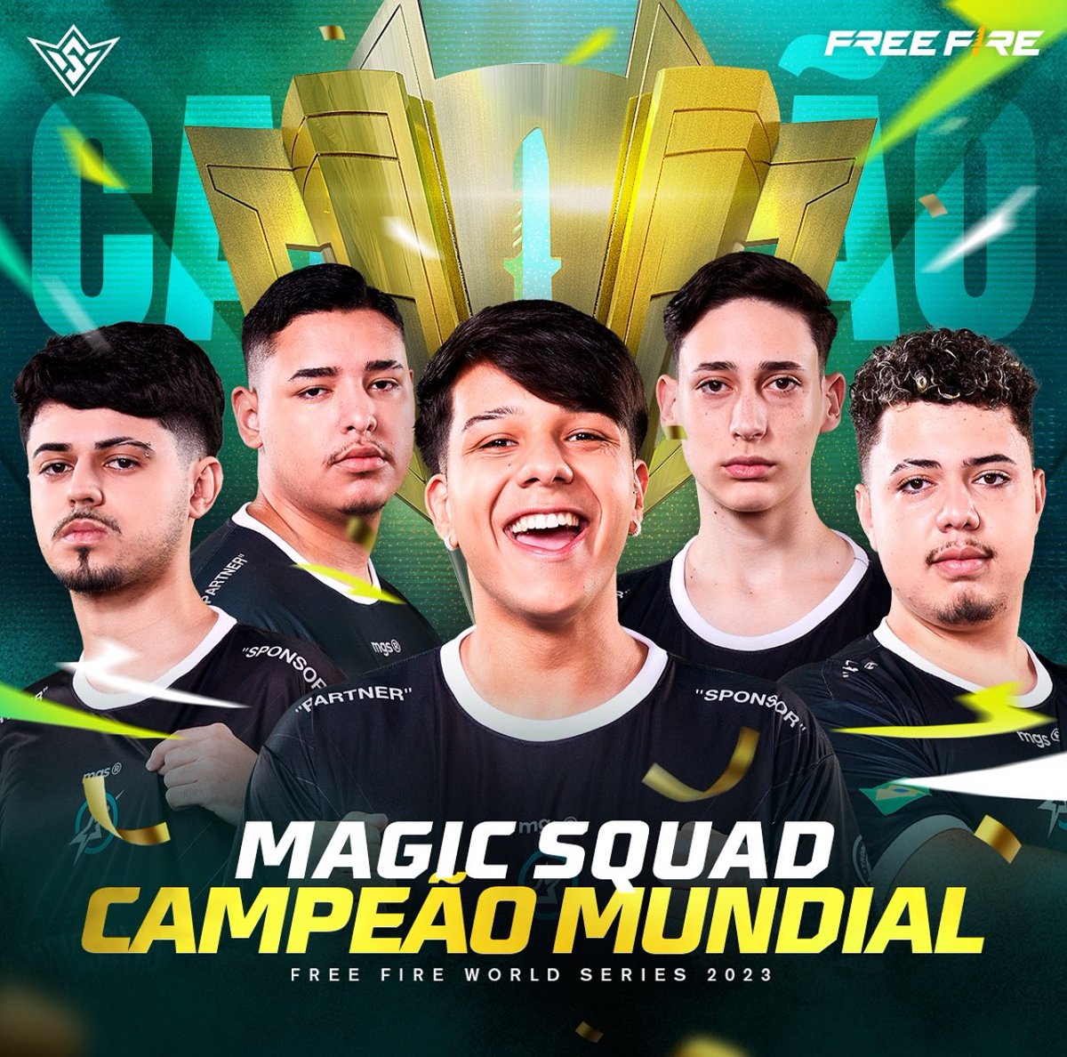 #MGSCampeaoMUNDIAL