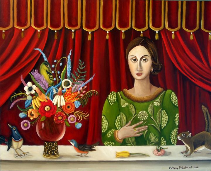 catherinenolin's tweet photo. Art of the Day: "Pastime Paradise Original Painting". Buy at: https://t.co/4wlpaV3cH1 https://t.co/DBlRT2IvKv