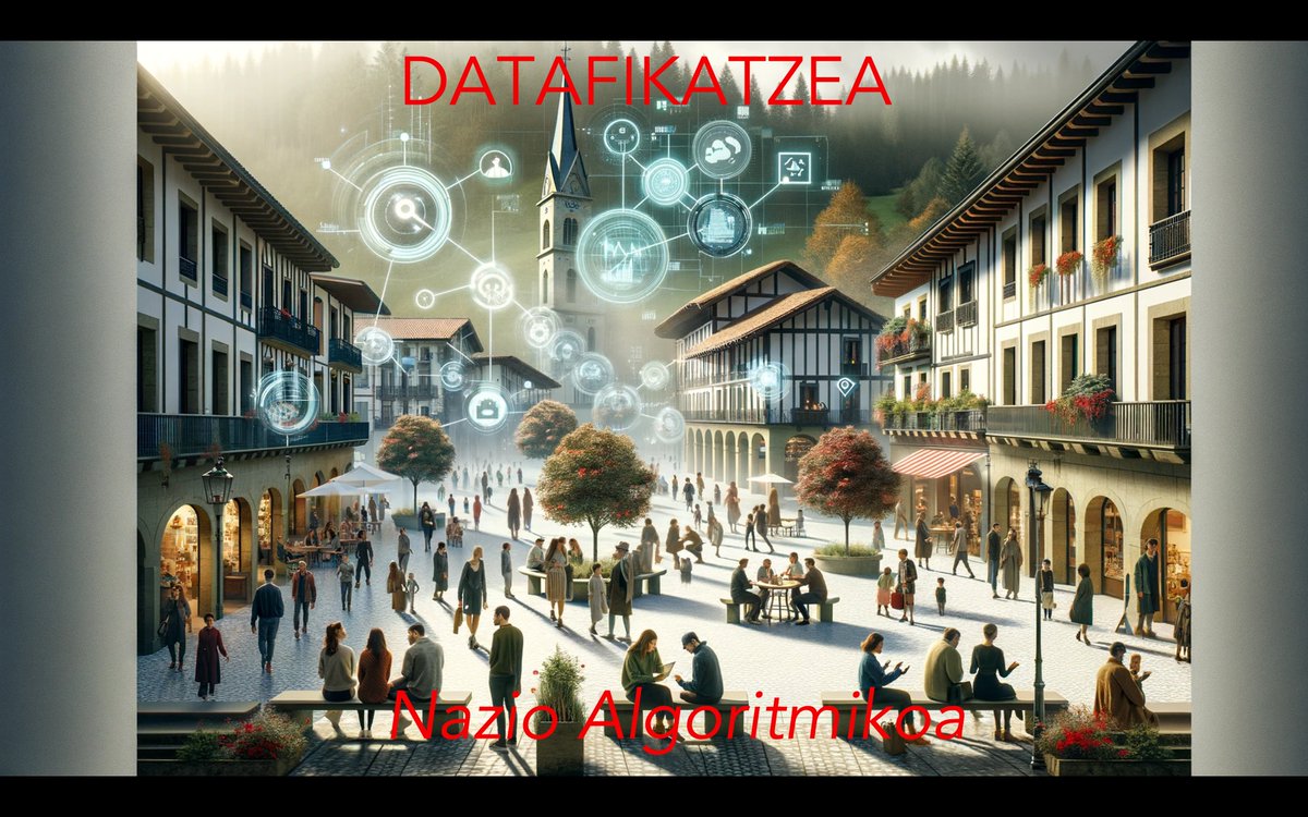 #Datafication or the way the #Basque #cityregion (through #nation building process) should inevitably be seen as an #AlgorithmicNation, where datafication (and AI) is intermediating living conditions among citizens

tandfonline.com/doi/full/10.10…

🧵5/n #Technopolitics #Governance #AI