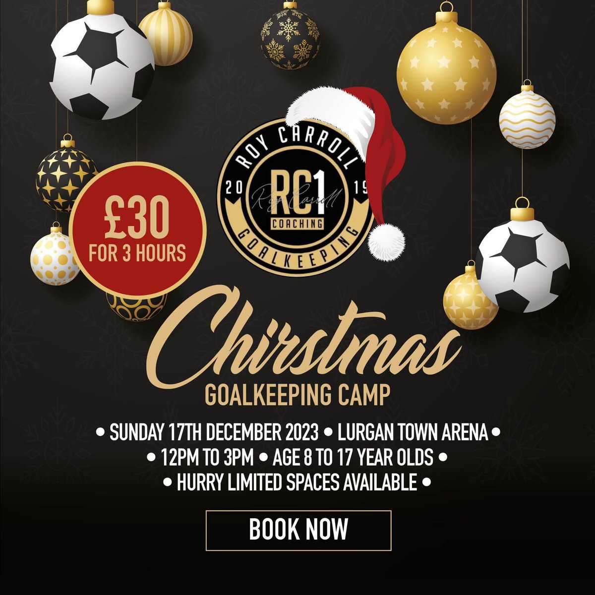 RC1 Coaching would like to announce our first GK Camp

#goalkeepers #gkunion #GAWA 

To book on click the link ⬇️

klubfunder.com/Clubs/RC1%20Co…