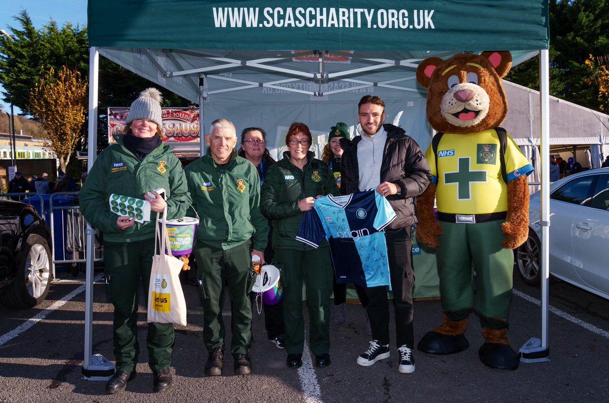 Thank you to everyone who has donated over the past week and to those who donated at yesterday’s game. A huge thank you to @SCAS999 & @wwfcofficial for helping in making yesterday a success 💙