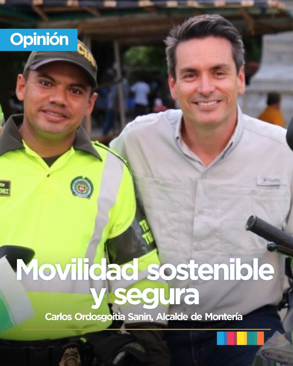 #OPINIÓN | Lograr una movilidad segura fue uno de los objetivos primordiales de nuestra administración. No solo se trataba de adecuar las vías, consistía en salvar vidas en las vías.

Les comparto mi columna:

Movilidad sostenible y segura

monteria.gov.co/publicaciones/…