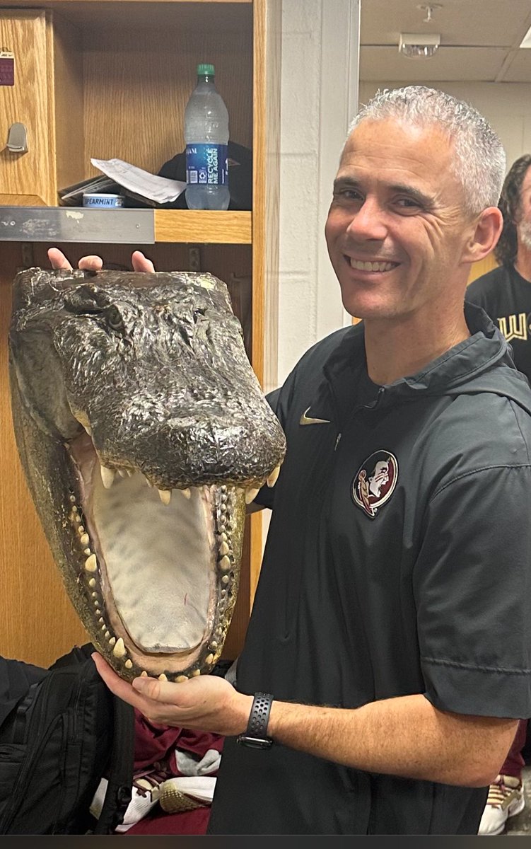 About last night…. #NoleFamily #StateChamps #Back2Back Grateful for this team and their incredible HEART &amp; LOVE for each other. Another step taken with more still to come  #NotDoneYet #KeepCLIMBing Appreciate all the support from Noles everywhere, <a href="/FSUChiefs/">Marching Chiefs</a> you were amazing 🤝