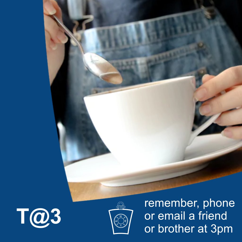 TheSquareMag's tweet photo. Freemasons from around the world ... This afternoon at 15:00  #TeaAtThree or t@3 

Set up a virtual tea break at 3pm to remember, phone or email a friend or brother

Thank you to all NHS and key workers working hard to save lives and keeping our countries moving  - keep safe… https://t.co/WUIyYXsF2p
