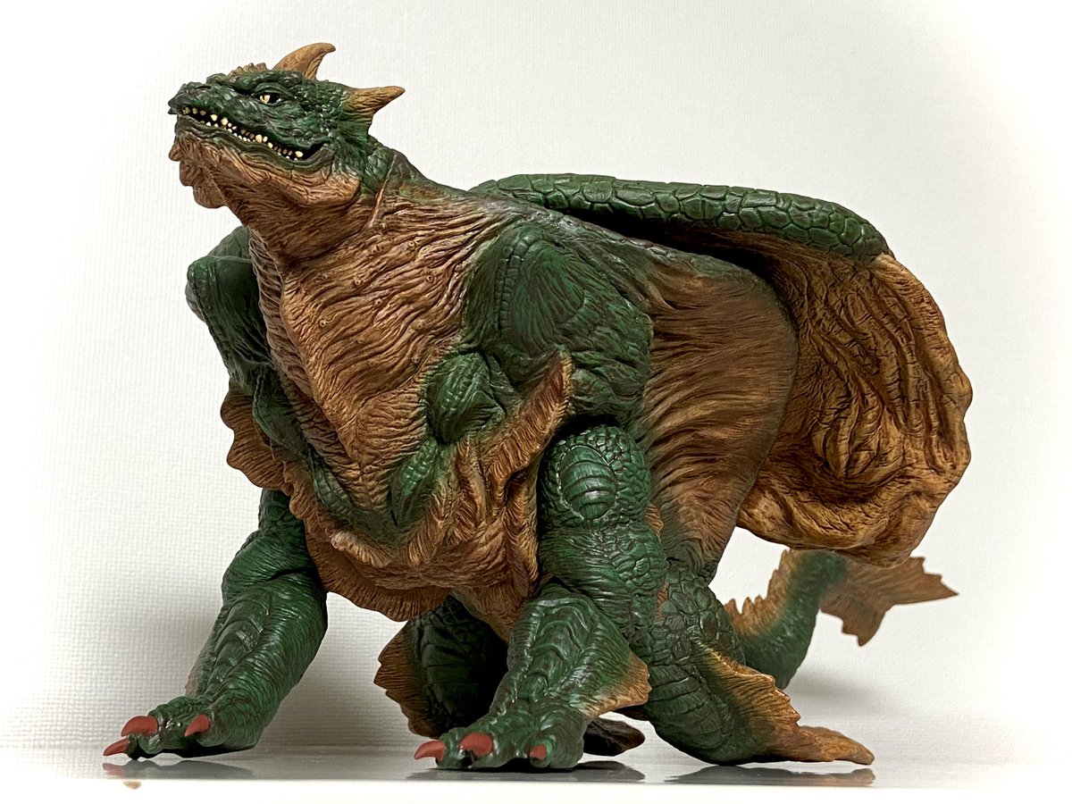 怪獣番外地 ダガーラ フィギュア(塗装剥げあり) モスラ2 海底の大決戦