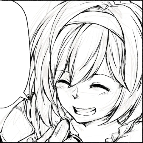 ジータちゃんの作画が安定しないのは一旦諦めてとりあえず進める事にした。 