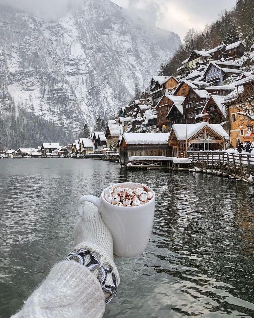 Breakfast &amp; a view in Austria ☕️🥐