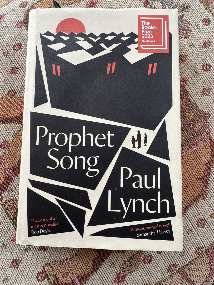 victoriafinlay's tweet image. Sometimes I fantasise about being a judge for @TheBookerPrizes and if I were then this would be my choice this year. Rich as #christmaspudding (if the cook had put in shrapnel instead of sixpenny pieces). Thanks @simontrewin for sending. #Prophetsong @paullynchwriter