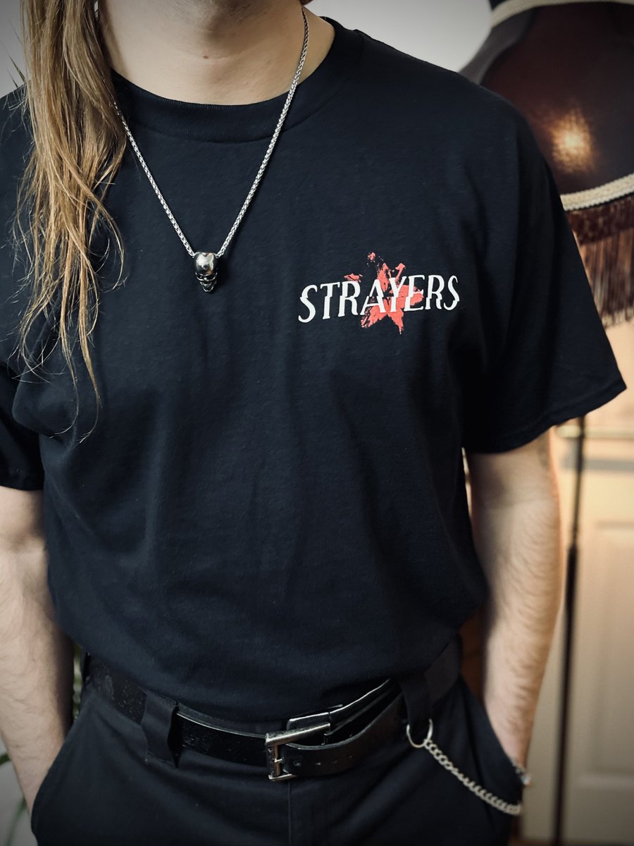 strayers666's tweet image. ALL MERCH 30% OFF UNTILL
MONDAY!

Use code ‘WHACK FRIDAY’ at checkout!

👕 Store:
strayers.bigcartel.com

Catch our last show of the year this Wednesday at The 1865, Southampton!

🎟 Tickets at:
strayers.co.uk 

Everyone is welcome here 🖤

#strayers #merch #southampton