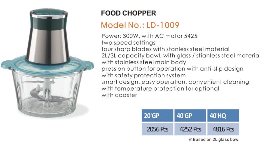 Food chopper with CE ROHS REACH

wechat:jinluohome

whatsapp/wechat:0086-13636548515

Skype:tony.jinluo