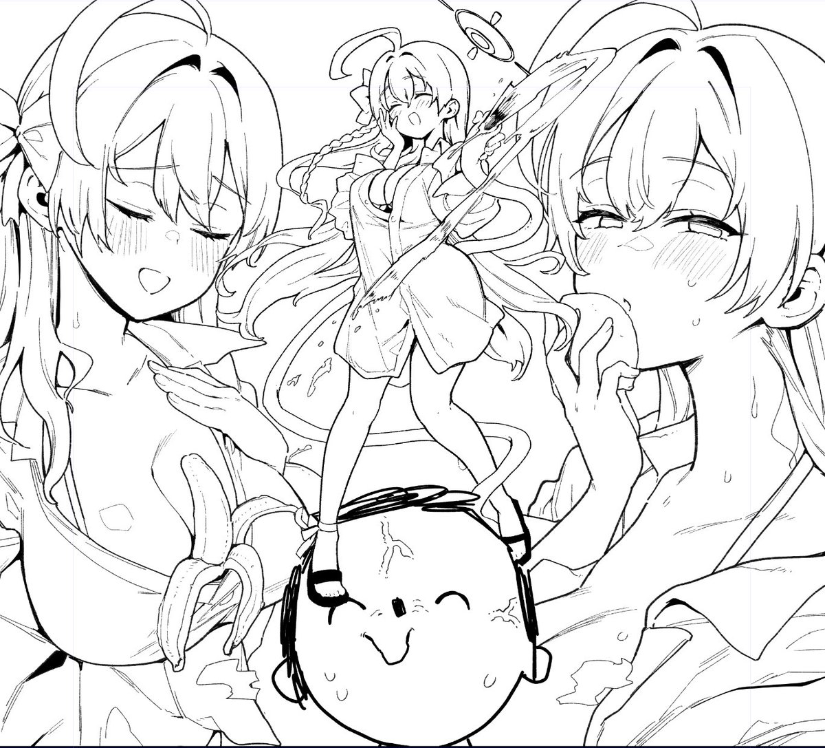 え!?😮こんな極寒の中今頃水着の痴女を!?😮 