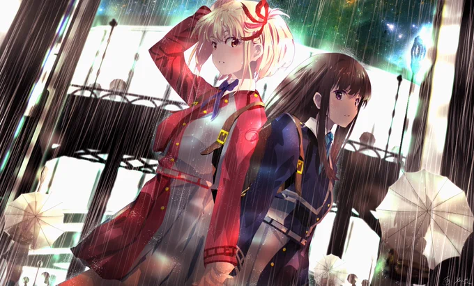リコリスコール #リコリコ 